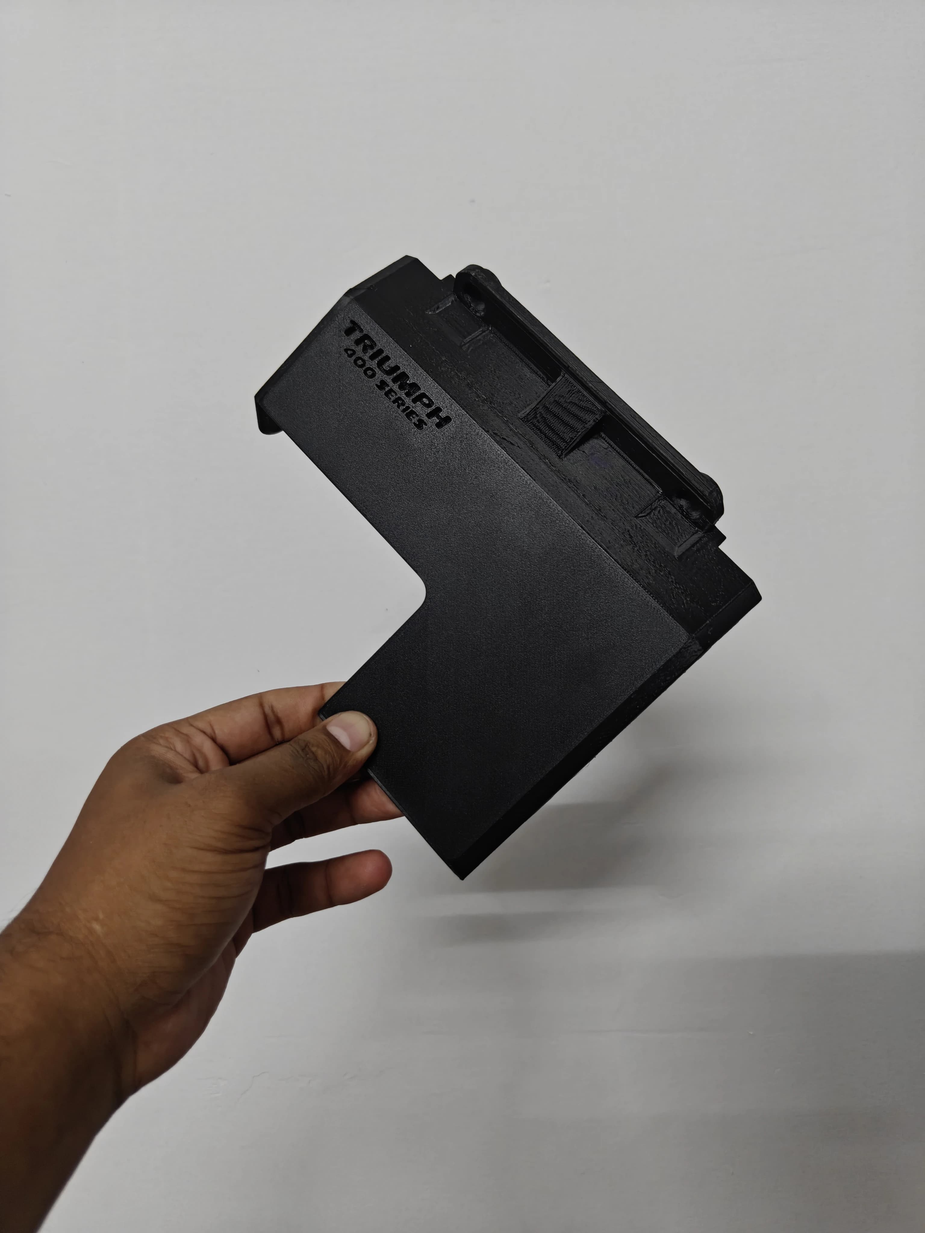 3D Printed Mudflap for Triumph